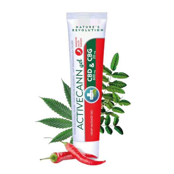 75ml Efecto Calor Activecann CBD + CBG ANNABIS Gel